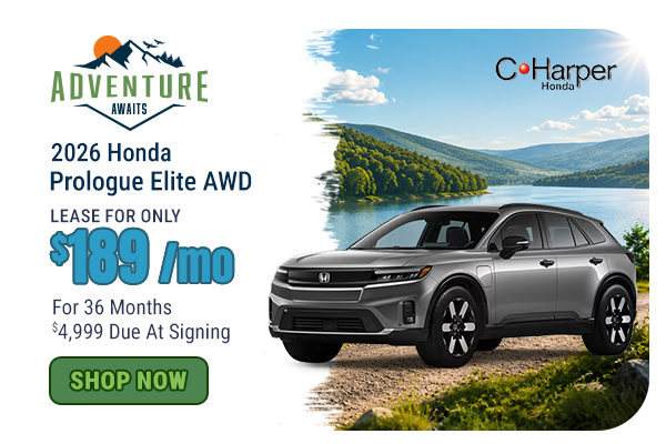 Lease the 2026 Honda Prologue Elite