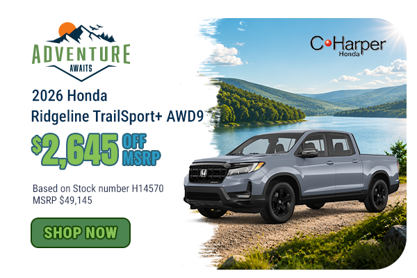 2026 Honda Ridgeline TrailSport